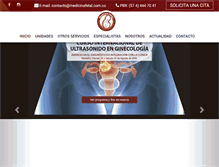 Tablet Screenshot of medicinafetal.com.co